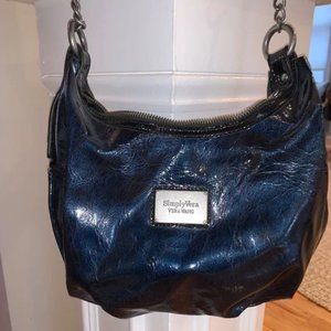 Vera Wang Blue Shoulder Bag
